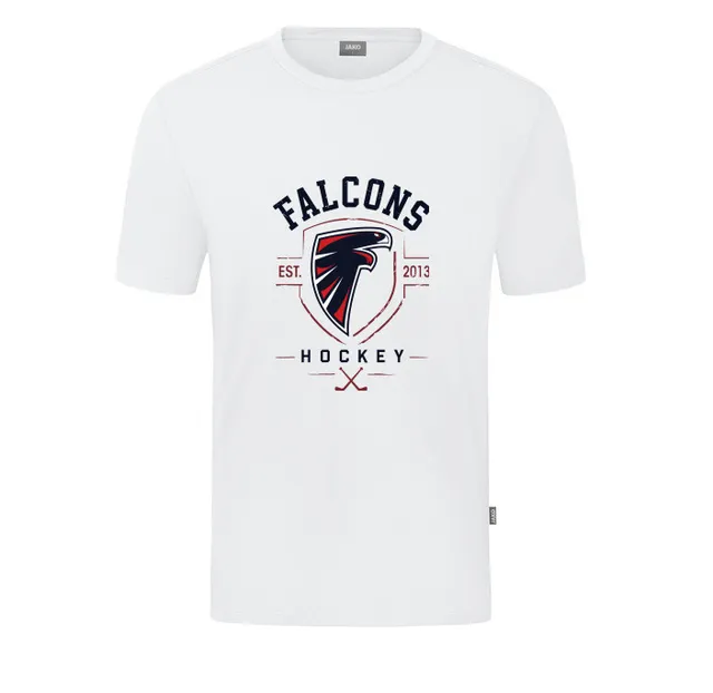 T-shirt · Bianca con stemma · HC Falcons